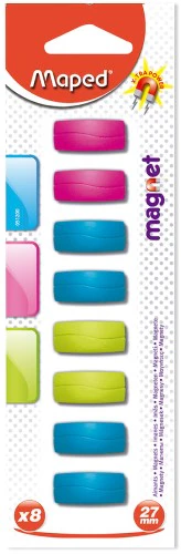 Imanes Fichas Margnéticas Rectangulares c/8 Colores 27mm Maped® 051200 [Pieza] - Image 2