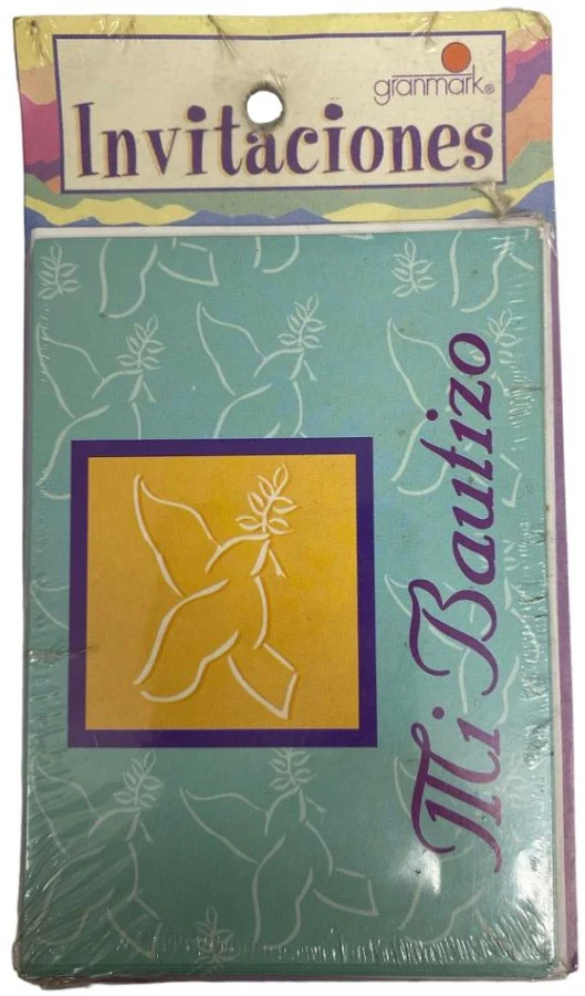 Invitación Bautizo c/Sobre c/6 varios modelos granmark® [Paquete] - Image 5