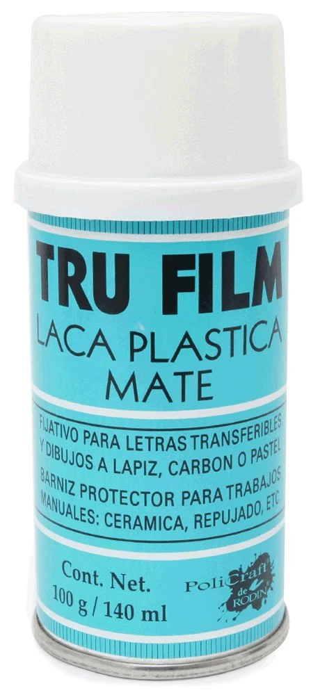 Laca Plástica Mate en Aerosol 100g 140ml PoliCraft® 11814 [Aerosol]