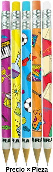 Lapicero Fun Pencil 0.7mm Col.Figuras Zebra® 6903-06 [Pieza] - Image 2