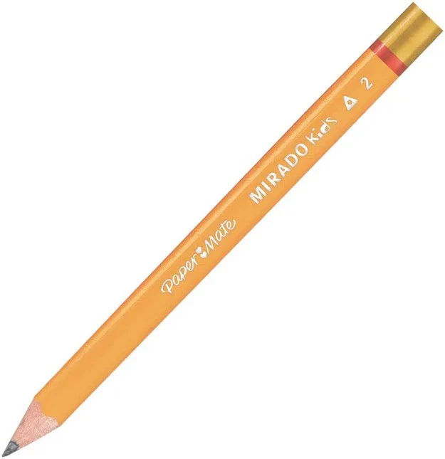 Lápiz EntrenadorTriangula Mirado® Kids Nº2 Amarillo PaperMate® LA1180 [Pieza]