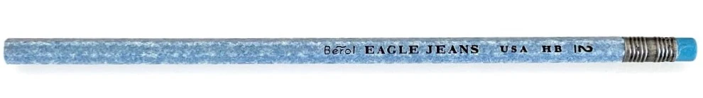 Lápiz Grafito Hexagonal Eagle® Jeans #2 c/12 Berol® 1850 [Caja]