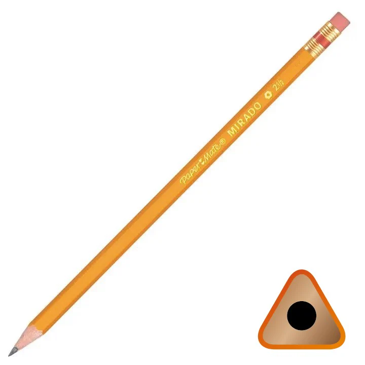 Lápiz Grafito Triangular  Amarillo  Mirado® Berol® [Pieza] - Image 3