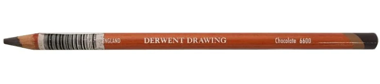 Lápiz p/Arte Derwent Drawing Chocolate 6600 DERWENT® 34389 [Pieza]