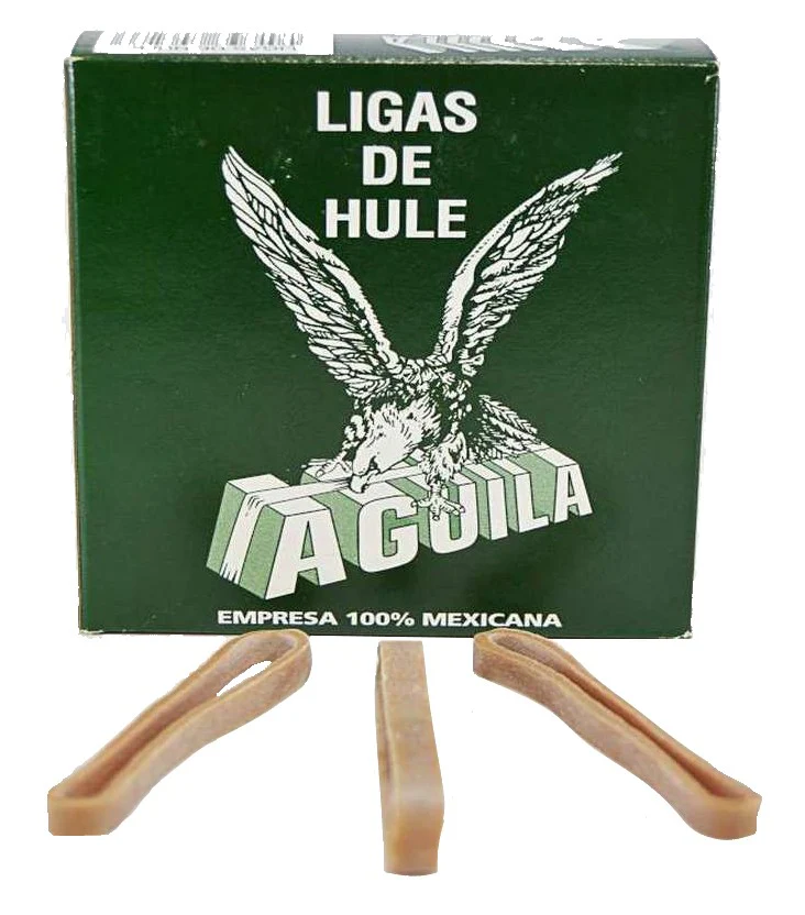 Ligas de Hule  Natural Caja 100g Aguila® [Caja] - Image 5