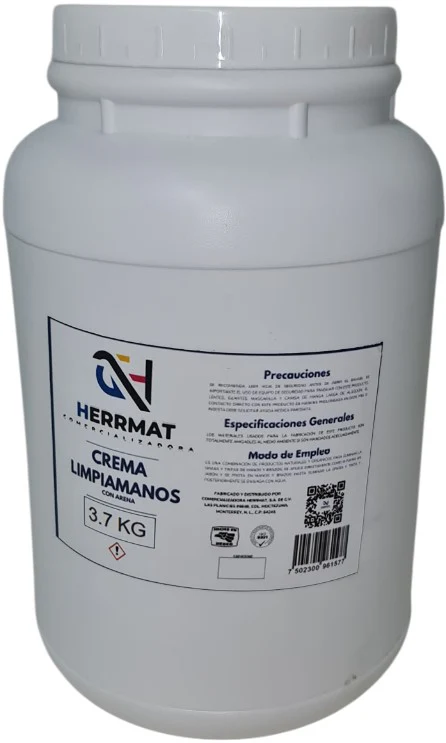 Limpia Manos Crema 3.7kg CH® PTW-0450 [Contenedor plástico]