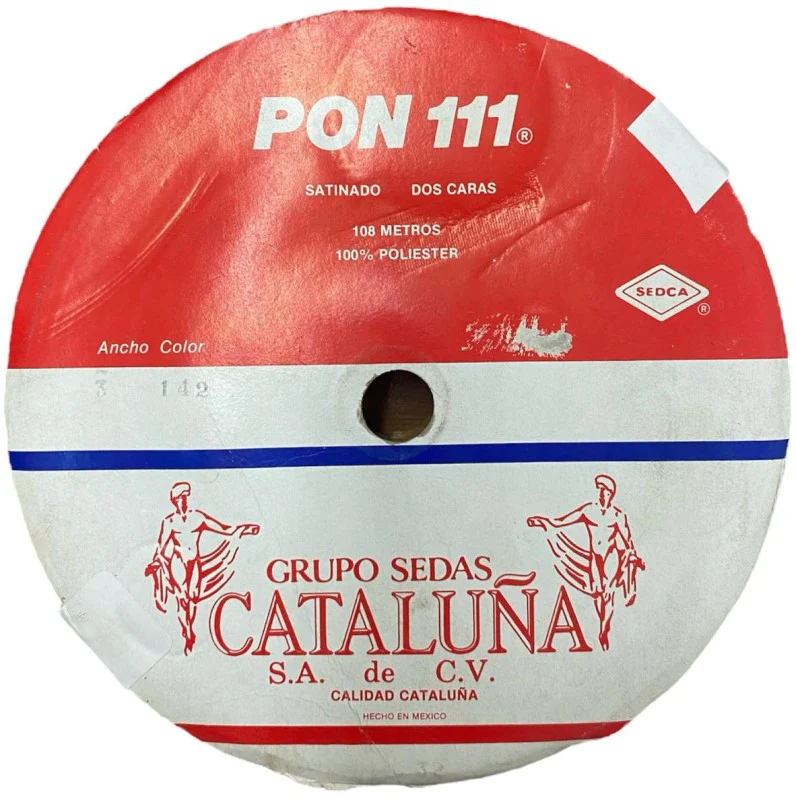 Listón Cataluña Satin 0111 Satin 2 Caras I 091 Agua A3 (108m) Cataluña® [Metro] - Image 2