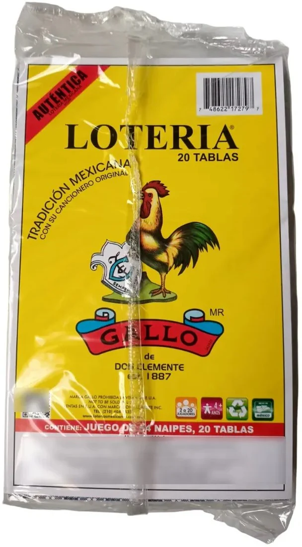 Lotería 1 Juego de Naipes Grande c/20 Tablas Chicas 13.5×21.5 Gallo® 17279 [Bolsa] - Image 3