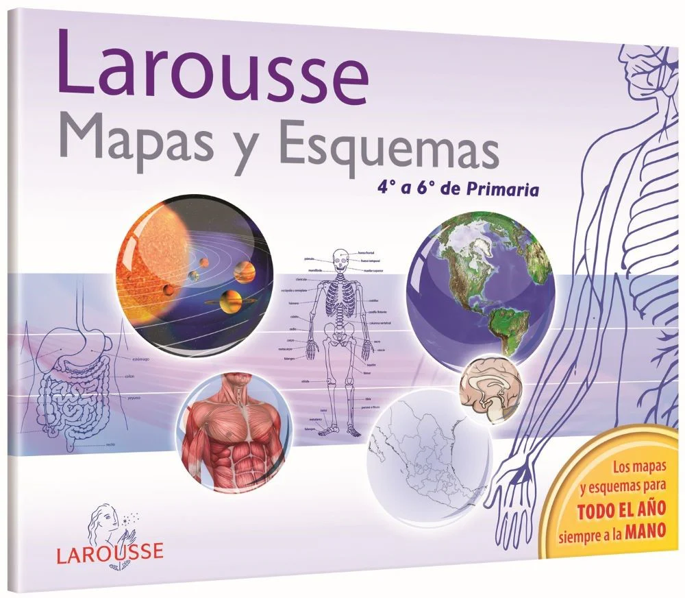 Mapas y Esquemas 4º a 6º de Primaria Larousse® 1162 [Pieza]