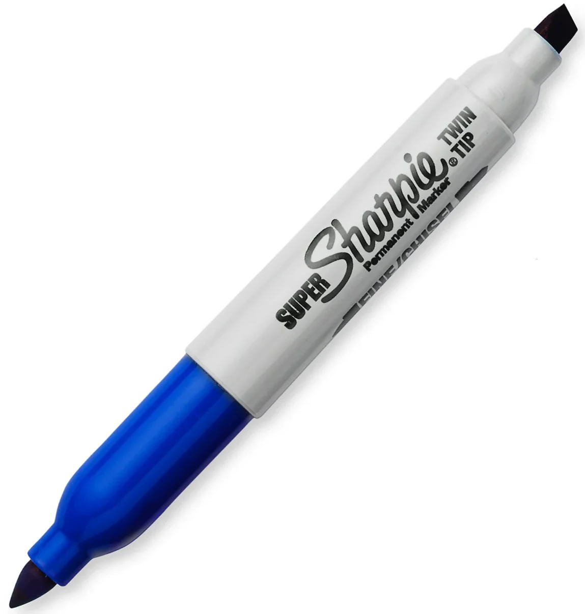 Marcador Permanente Doble Punta Súper Sharpie Twin Azul Sharpie® 36203 [Pieza]