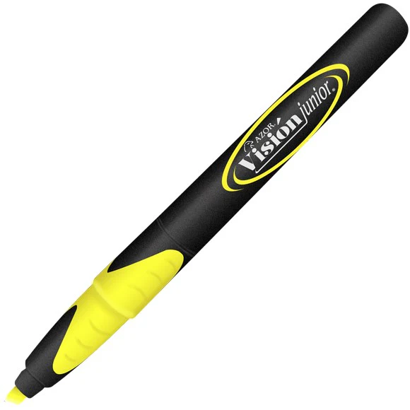 Marcador Textos Visión Junior Amarillo Neón AZOR® 2800AM [Pieza]