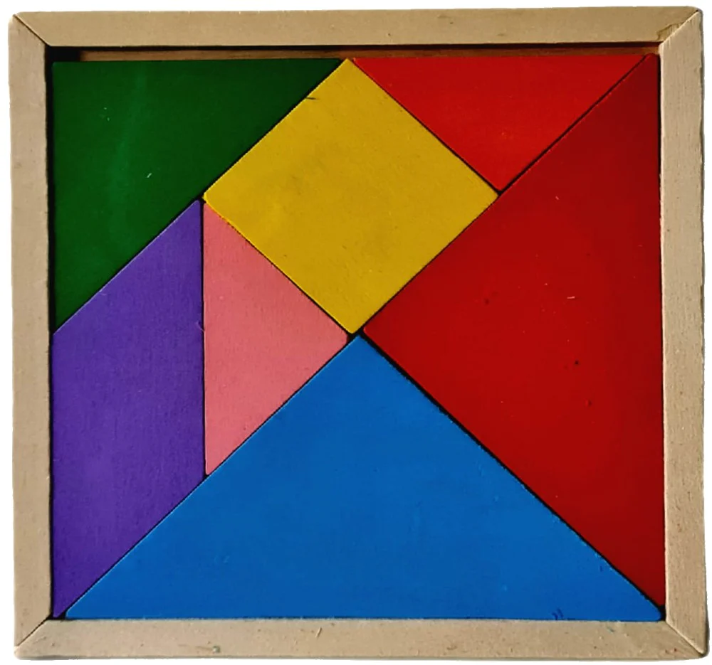Material Didáctico  Madera Juego Tangram Novedactic® [Pieza]