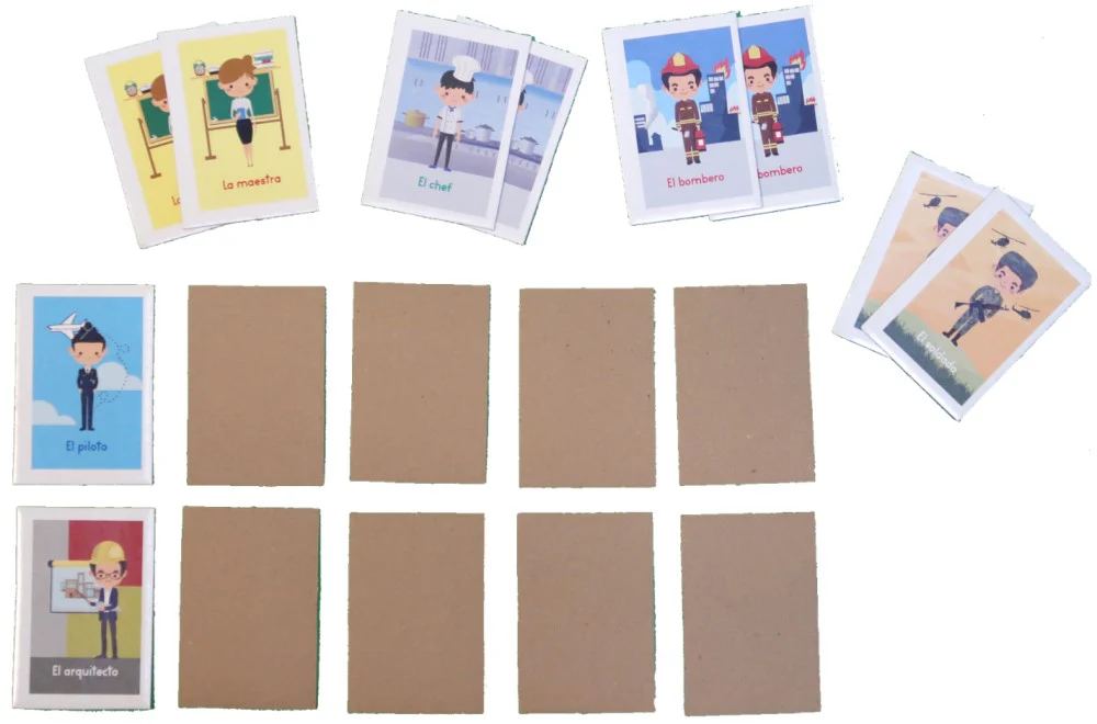 Memorama Profesiones y Oficios 20 Pares 40 Piezas DaccArT® [Pieza] - Image 2