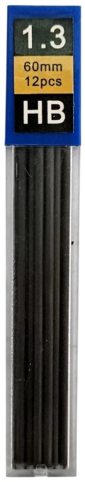Minas 1.3mm HB Tubo c/12 Yiwu® 250 13-HB 02 [Tubo]
