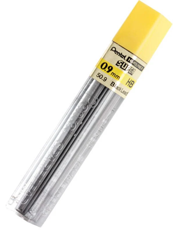 Minas Hi-Polymer 0.9mm HB Tubo c/15 Pentel® 509-HB [Tubo] - Image 2
