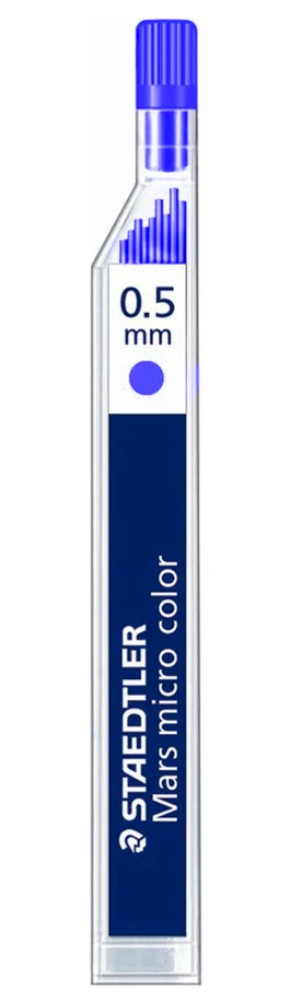 Minas Microchrom 0.5mm Azul Tubo c/12 Staedtler® 254 05-3 [Tubo] - Image 2