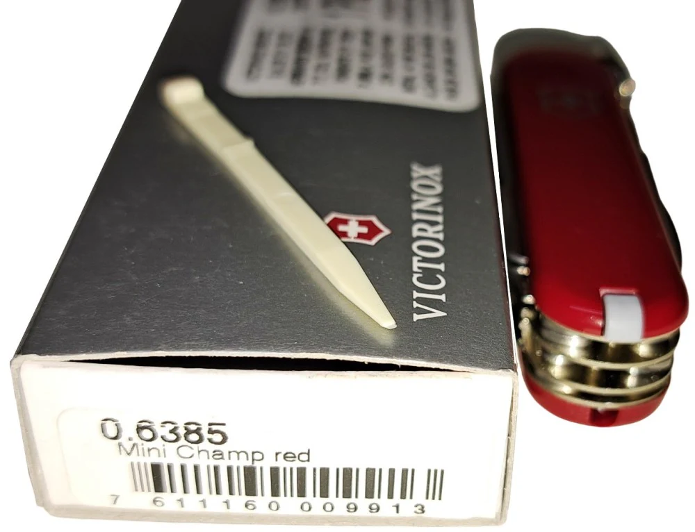 Navaja 58mm Minichamp 18 Usos 58mm Rojo Victorinox® 0.6385 [Pieza] - Image 4