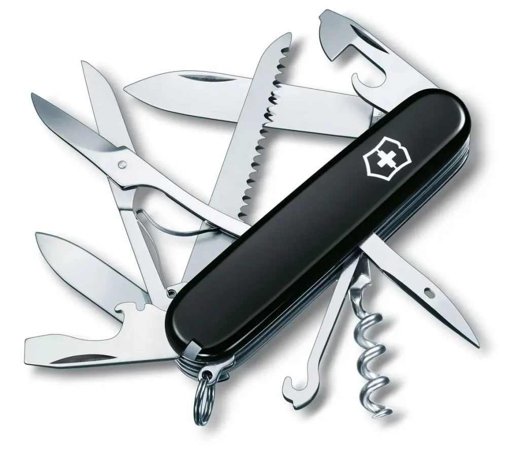 Navaja 91mm Huntsman 15 Usos 91mm Negro Victorinox® 1.3713.3 [Pieza]