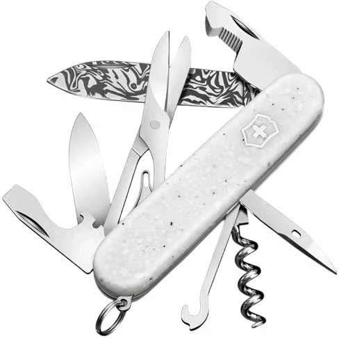 Navaja Limited Edition Companion Damascus 91mm Corian® Blanco 2025 Victorinox® 1.3901.J25 [Pieza]