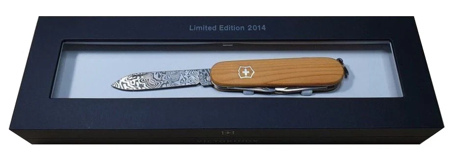 Navaja Limited Edition Spartan Damascus 91mm Madera 2014 Victorinox® 1.3601.J14 [Pieza] - Image 2