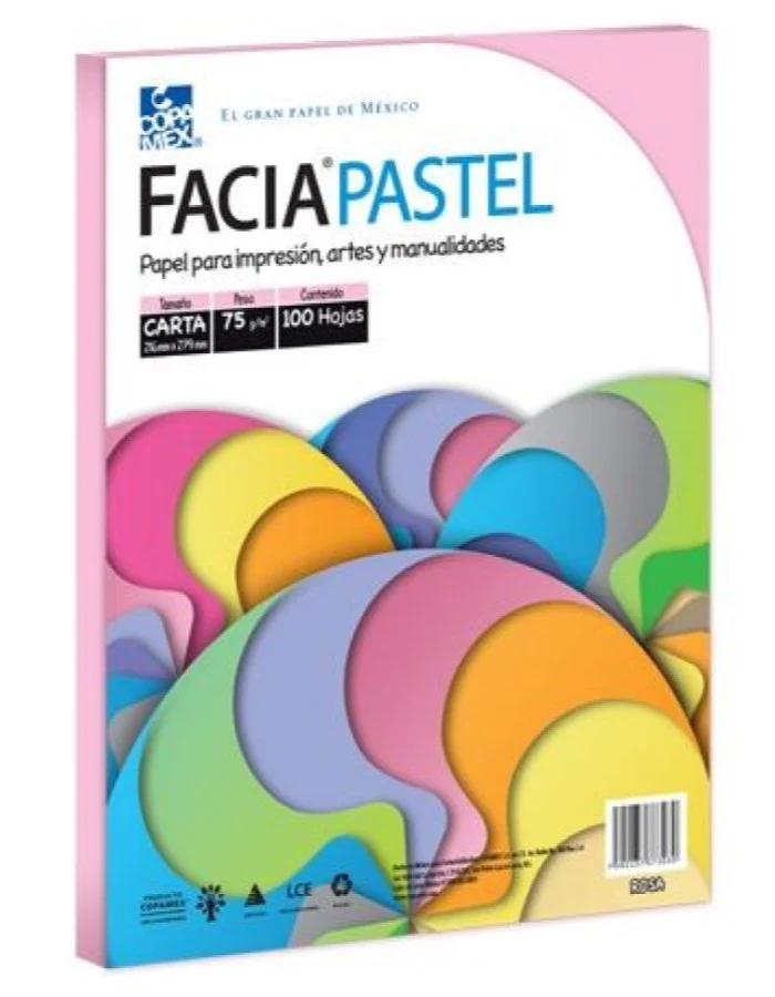 Papel Bond Color  75g Facia Pastel pack Copamex® [Cien hojas/Paquete/Resma] - Image 5