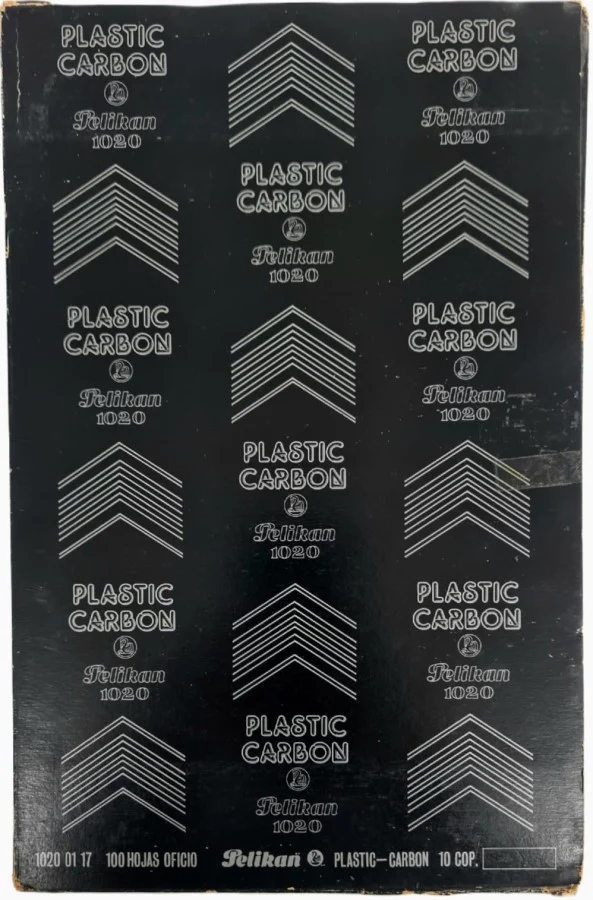 Papel Carbón 1020 c/100 Negro Oficio Pelikan® [Caja]