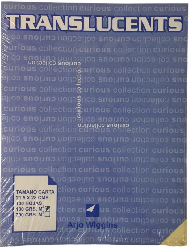 Papel Curious Translucent  c/100 Carta 100g Arjowiggins® [Cien hojas] - Image 10