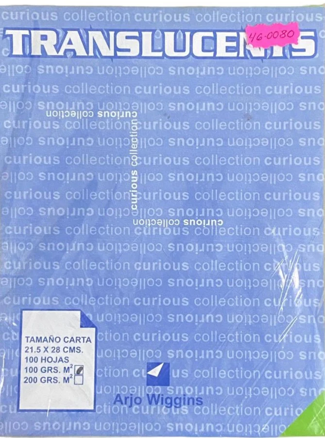 Papel Curious Translucent  c/100 Carta 100g Arjowiggins® [Cien hojas] - Image 29
