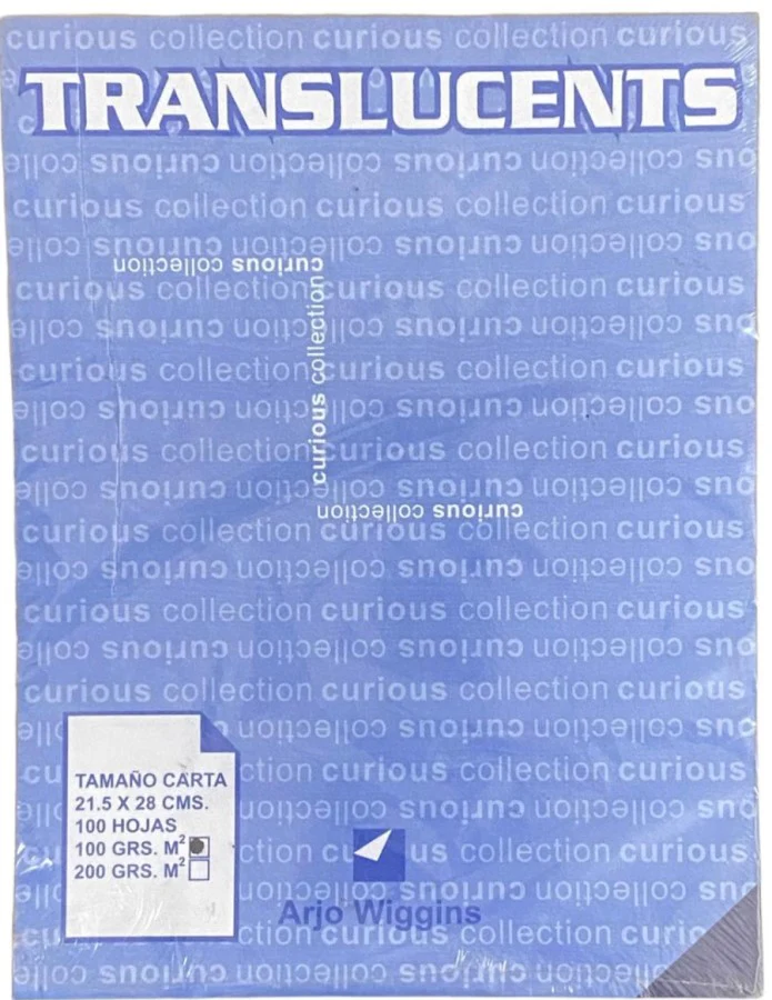 Papel Curious Translucent  c/100 Carta 100g Arjowiggins® [Cien hojas] - Image 35