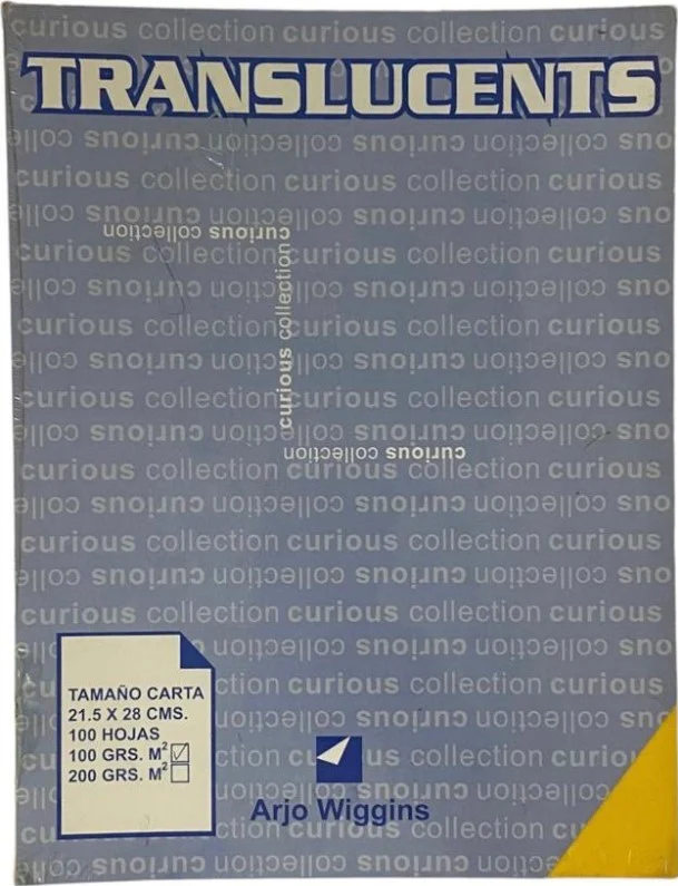 Papel Curious Translucent  c/100 Carta 100g Arjowiggins® [Cien hojas] - Image 37