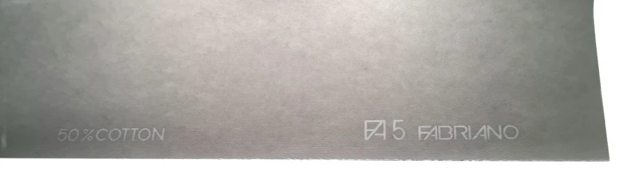 Papel Fabriano®  Blanco  50×70cm 5 GF ColdPress 50%Cotton Fedrigoni® [Hoja] - Image 2