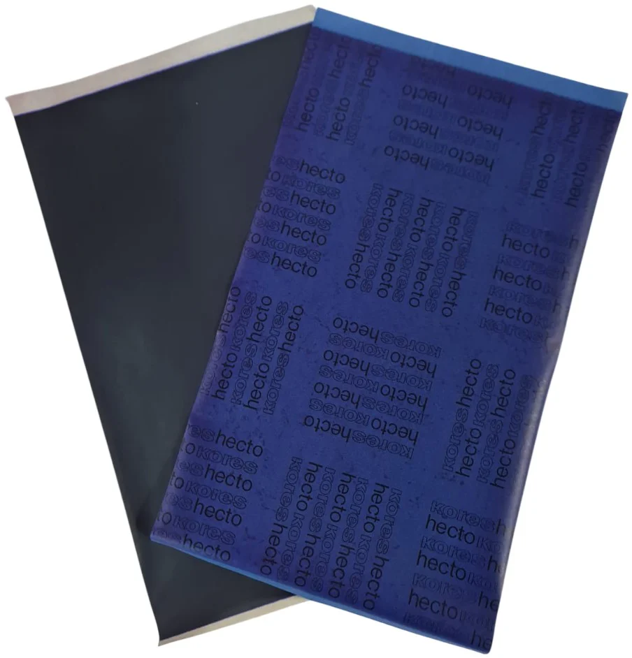Papel Hectográfico Hecto Tiro Corto c/100 Morado 216 215×368mm Kores® [Paquete] - Image 2