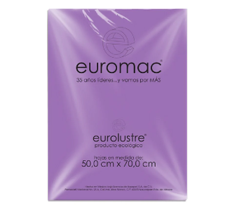 Papel Lustrina  24.5k 50×70 70g  Eurolustre euromac® [Hoja] - Image 11