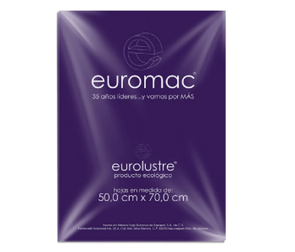 Papel Lustrina  24.5k 50×70 70g  Eurolustre euromac® [Hoja] - Image 12