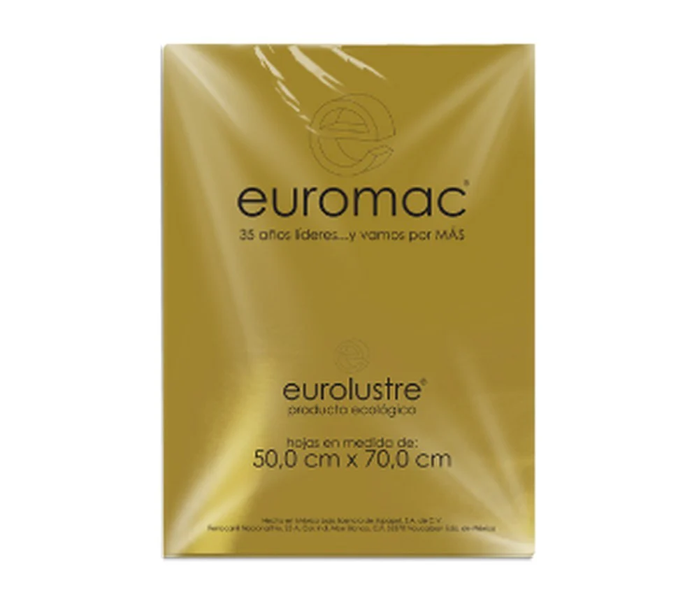 Papel Lustrina  24.5k 50×70 70g  Eurolustre euromac® [Hoja] - Image 15
