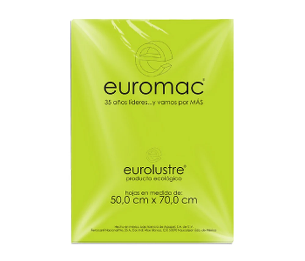 Papel Lustrina  24.5k 50×70 70g  Eurolustre euromac® [Hoja] - Image 22