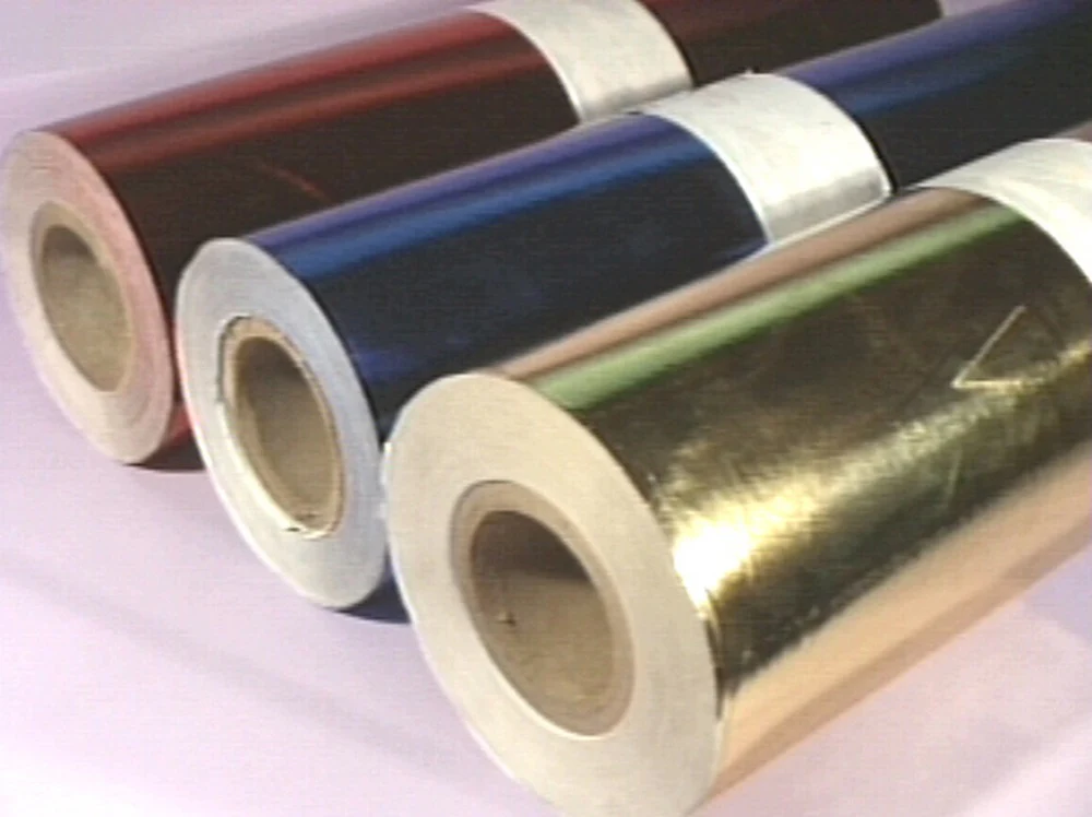 Papel Metalizado Metalustre Rollo Rojo .60×1m euromac® ML0018 [Metro]