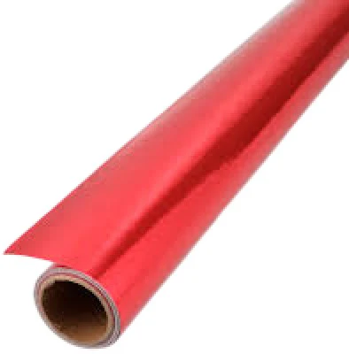 Papel Metalizado Unifoil 1/cara Rollo Rojo .53×5m Galas® [Rollo]