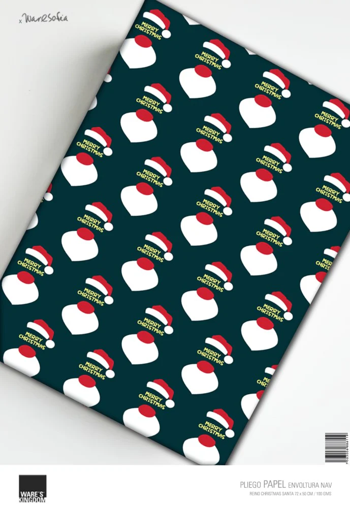 Papel p/Regalo Navidad  100g  Surtido Ware’s® Kingdom [Hoja] - Image 6