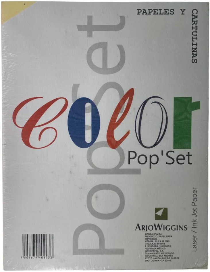 Papel Pop'Set  80g  Carta Paquete c/100 Arjowiggins® [Cien hojas] - Image 21