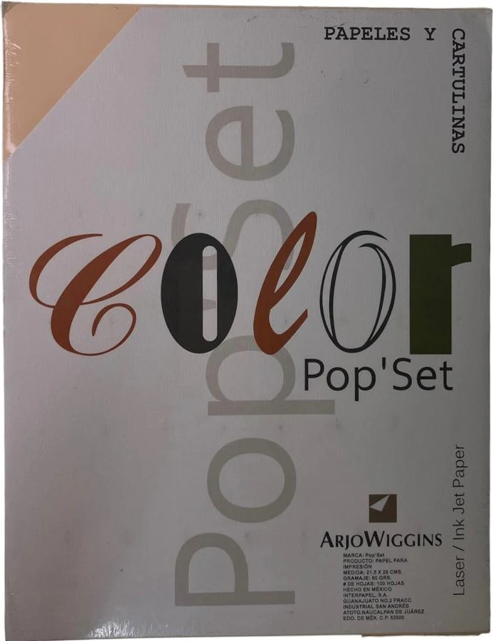 Papel Pop'Set  80g  Carta Paquete c/100 Arjowiggins® [Cien hojas] - Image 23