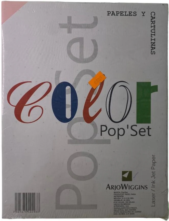 Papel Pop'Set  80g  Carta Paquete c/100 Arjowiggins® [Cien hojas] - Image 31