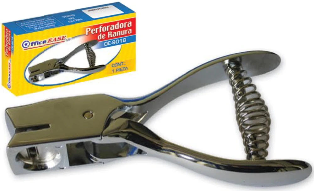 Perforadora p/Gafetes Ranura Ovalada 3½×15mm Dignox® P0047 OE-9018 [Pieza]