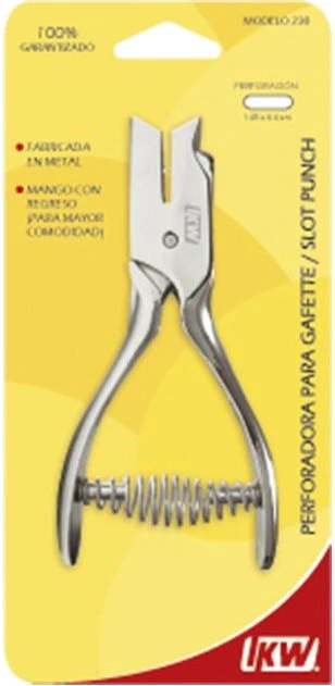 Perforadora p/Gafetes Ranura Ovalada 4×14½mm IKW® 230 [Pieza] - Image 2