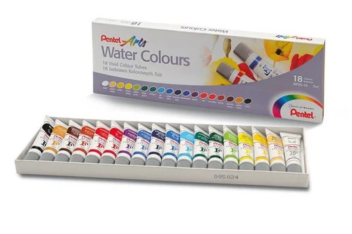 Pintura Acuarela  Colores Tubos 5ml Arts Water Colours Pentel® [Caja] - Image 5