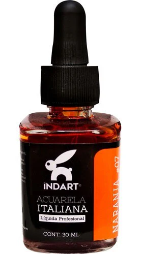 Pintura Acuarela Liquida  30ml 005 091 023 002 059 014 006 025 018 041 007 001 032 003 017 088 004 011 029 030 033 010 Italiana Vidrio INDART® [Frasco] - Image 11