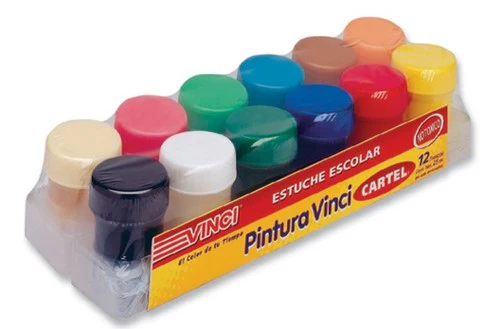 Pintura Cartel Vinci Estuche c/12 25ml Colores Vinci® 2324 [Estuche] - Image 2