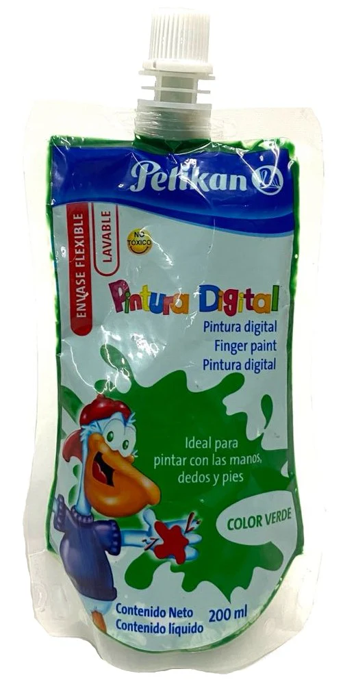 Pintura Digital Pelikan 200ml Verde Pelikan® [Pieza]
