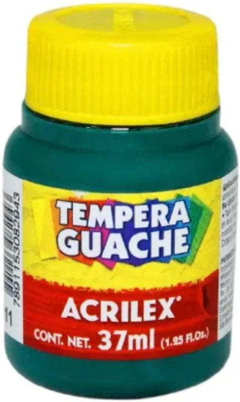 Pintura Témpera Gouache 37ml Verde Bandera Roel® A02099511 [Pieza]