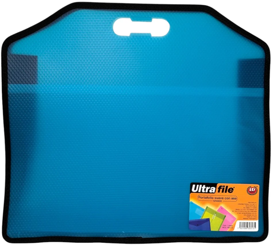 Portafolio Suave Ultra File c/Asa Colores 46×40+9cm Danpex® PAG-02 [Pieza] - Image 7